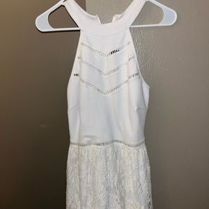 White lace dress